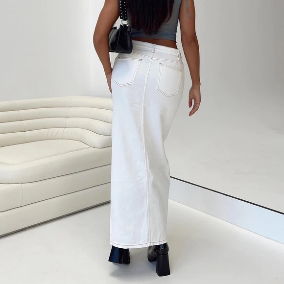 new! Lioness White Midi Skirt - Picture 3 of 3